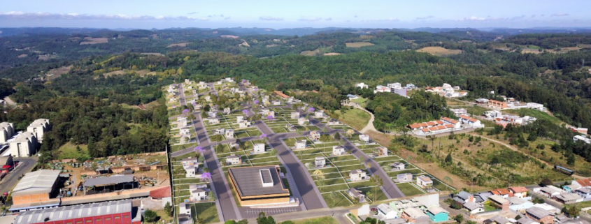 Terrenos à venda em Caxias do Sul, no loteamento Reserva do Rizzo.